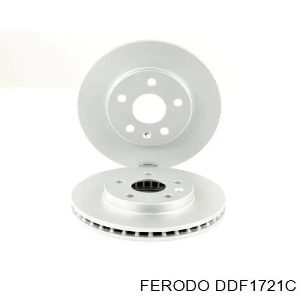 Диск гальмівний передній DDF1721C Ferodo