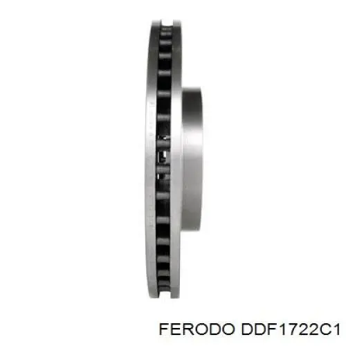 Диск переднього гальма Ferodo DDF1722C1 ціна, від 70.31 USD