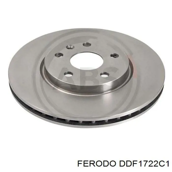 Купити DDF1722C1 Ferodo Ротор гальмівний