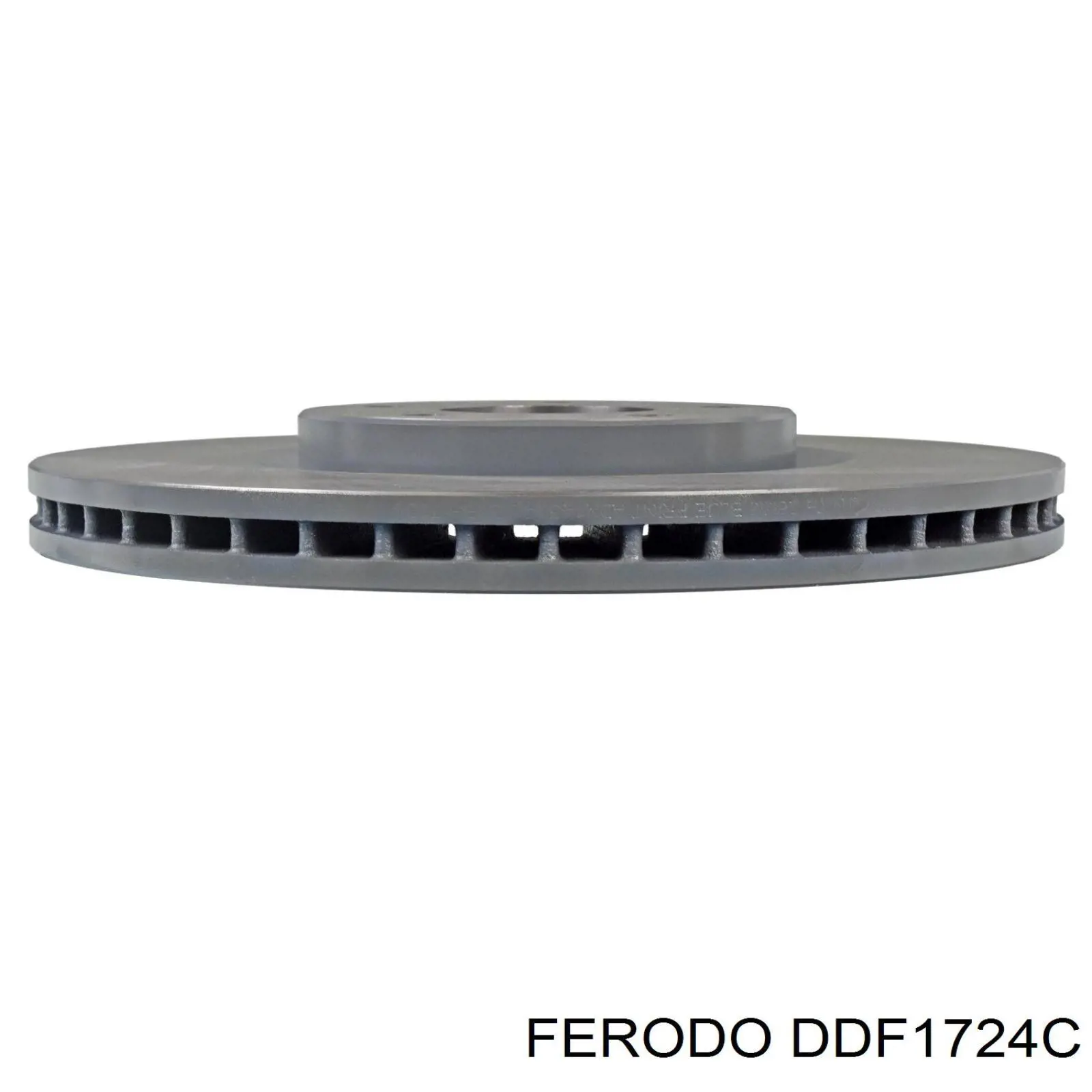 Диск гальмівний передній Ferodo DDF1724C