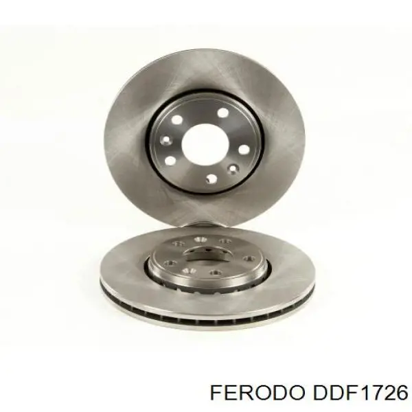 DDF1726 Ferodo диск гальмівний передній
