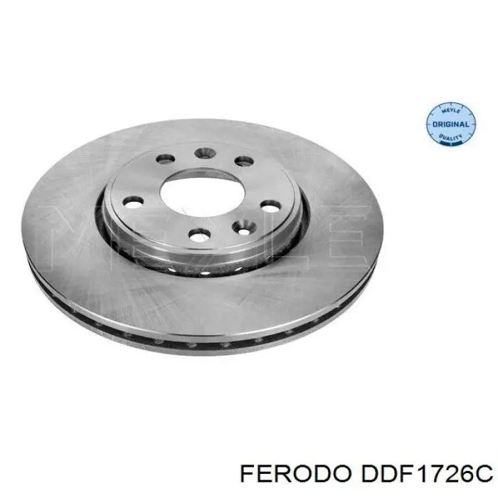 DDF1726C Ferodo диск гальмівний передній