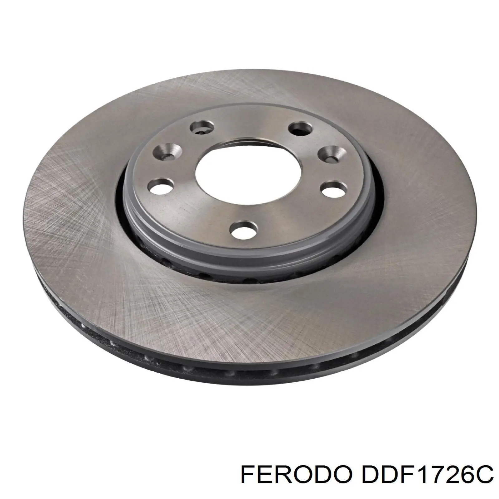 Гальмівні диски передні DDF1726C Ferodo