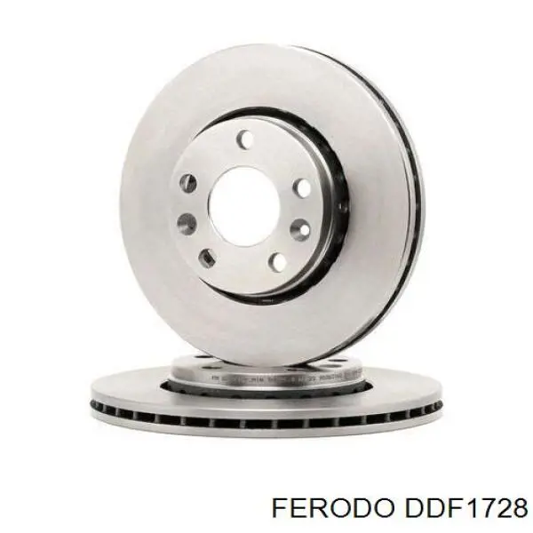 Диск переднього гальма Ferodo DDF1728 ціна, від 47.06 USD