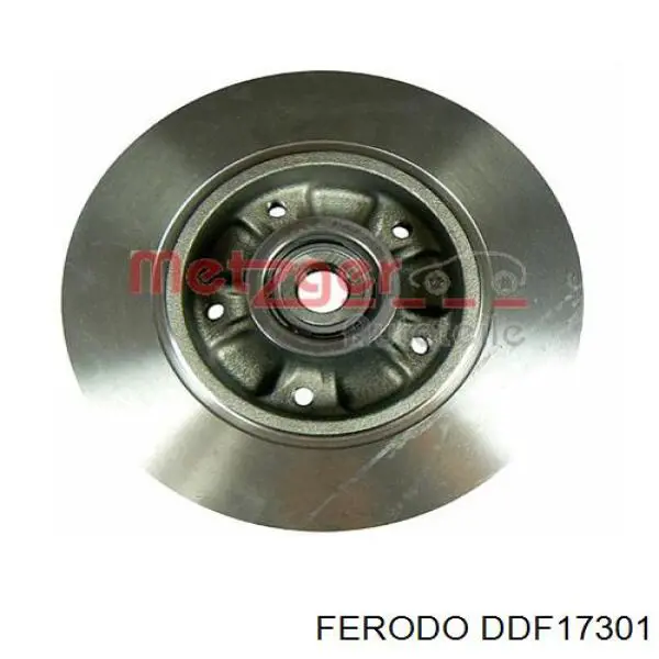 Гальмівні диски DDF17301 Ferodo