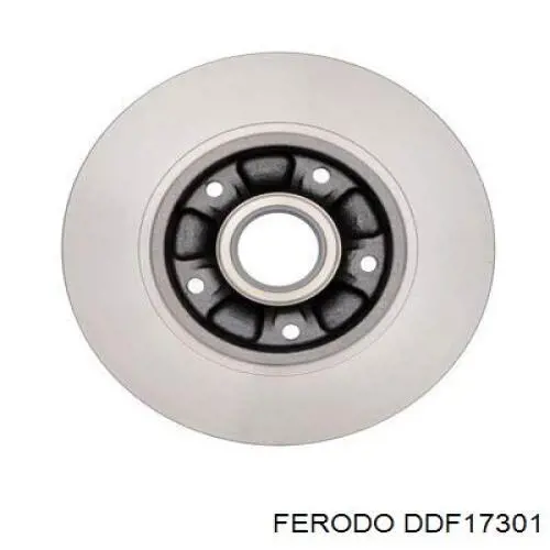 Диск гальмівний задній DDF17301 Ferodo