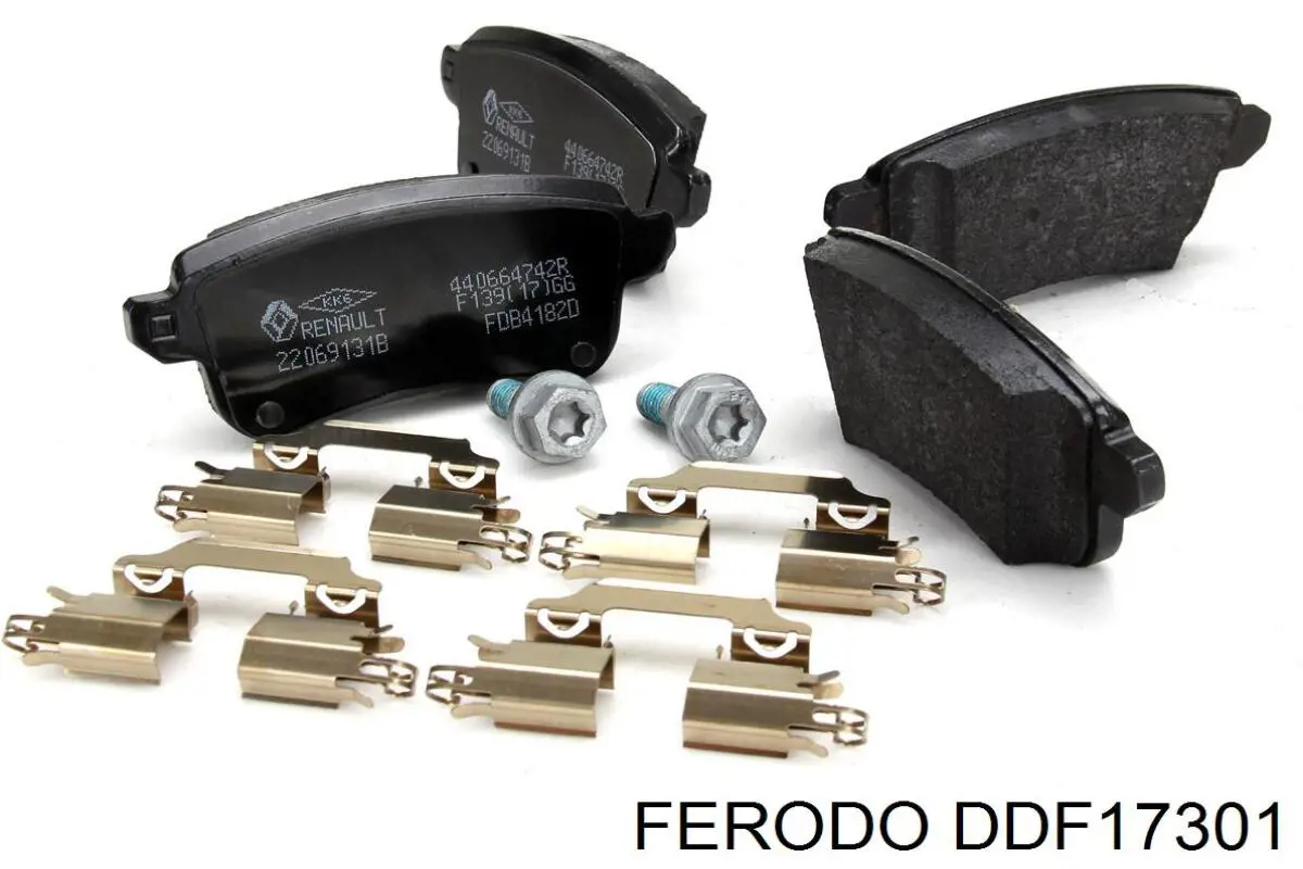 Диск гальмівний задній Ferodo DDF17301