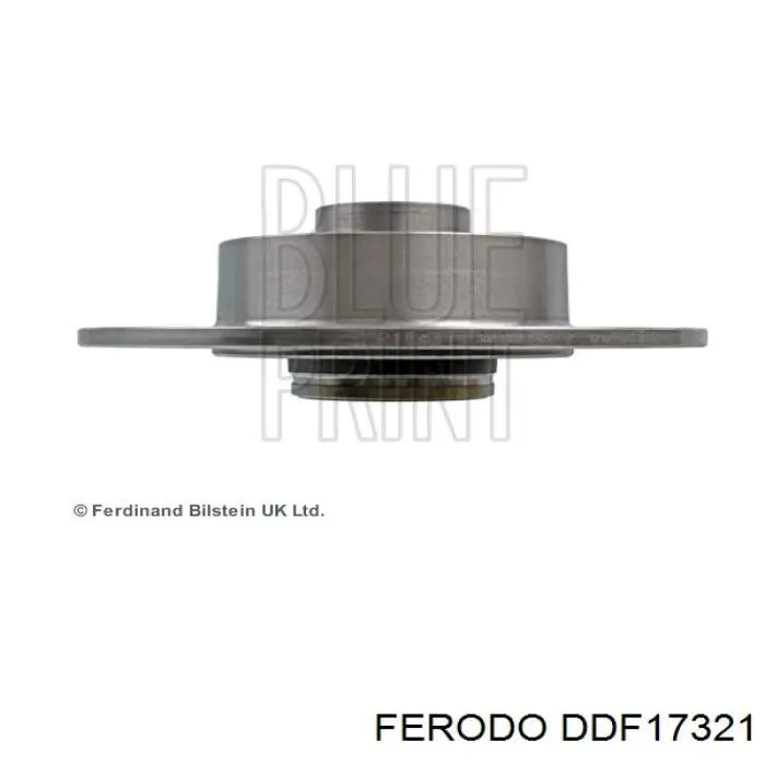 Гальмівні диски DDF17321 Ferodo