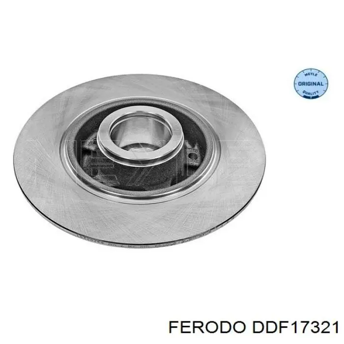 Диск гальмівний задній Ferodo DDF17321