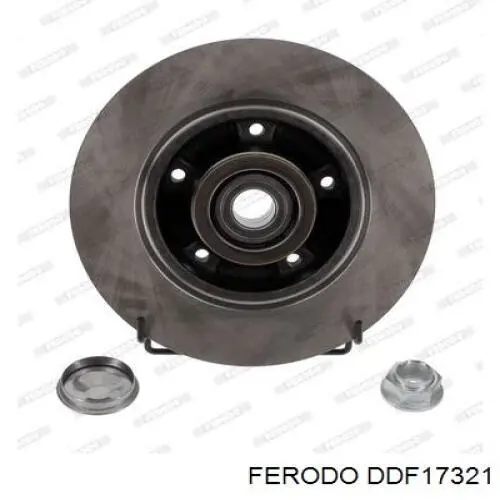 Задні дискові гальма Ferodo DDF17321 ціна, від 105.27 USD