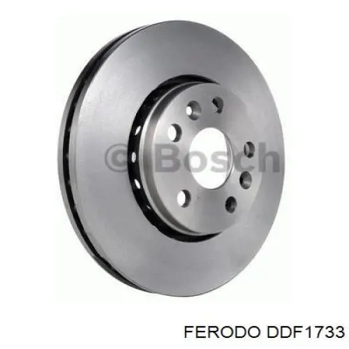 Гальмівні диски передні DDF1733 Ferodo
