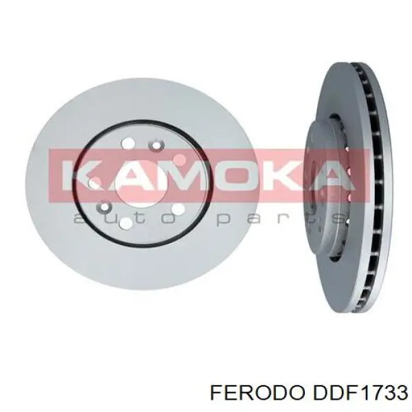 Диск переднього гальма Ferodo DDF1733 ціна, від 40.62 USD
