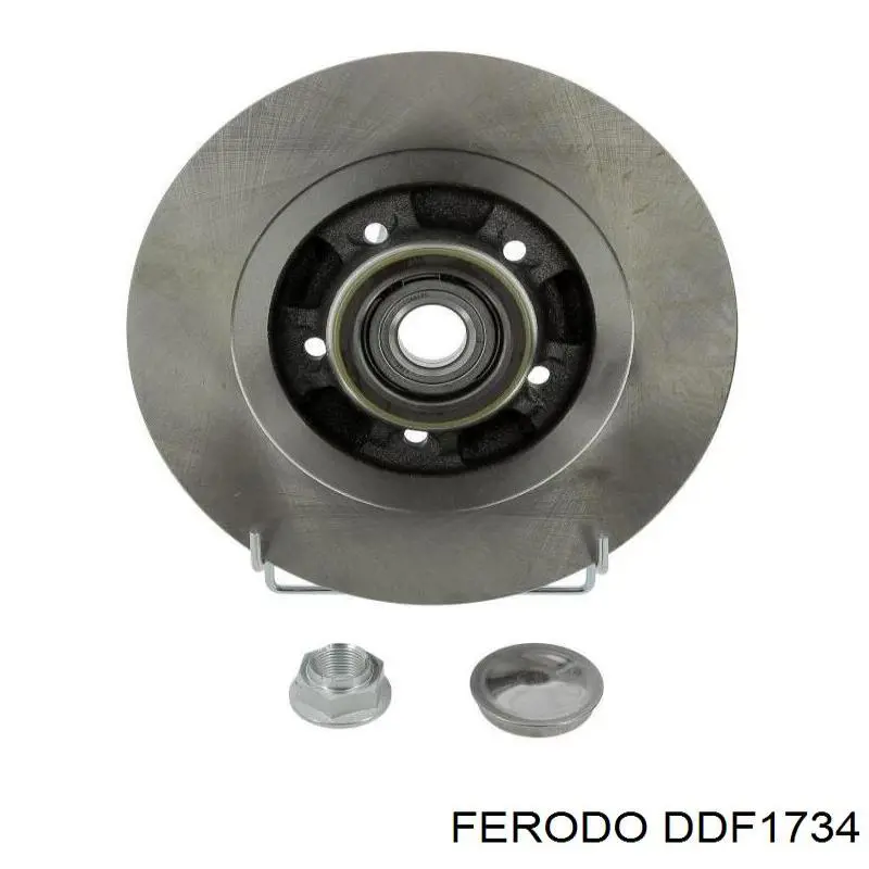 DDF1734 Ferodo Дискові гальма