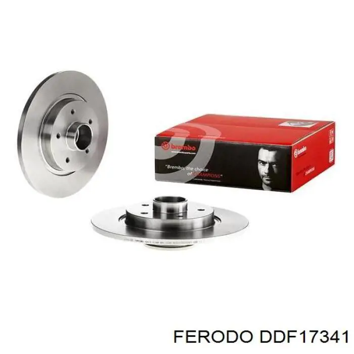 DDF17341 Ferodo Дискові гальма