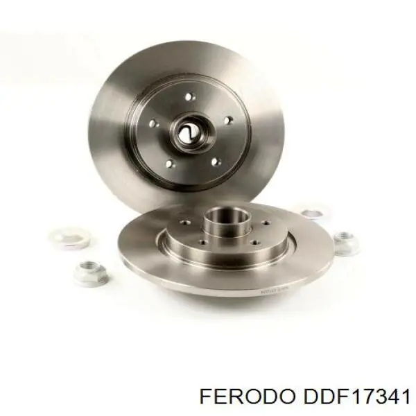 Задні дискові гальма Ferodo DDF17341 ціна, від 85.05 USD