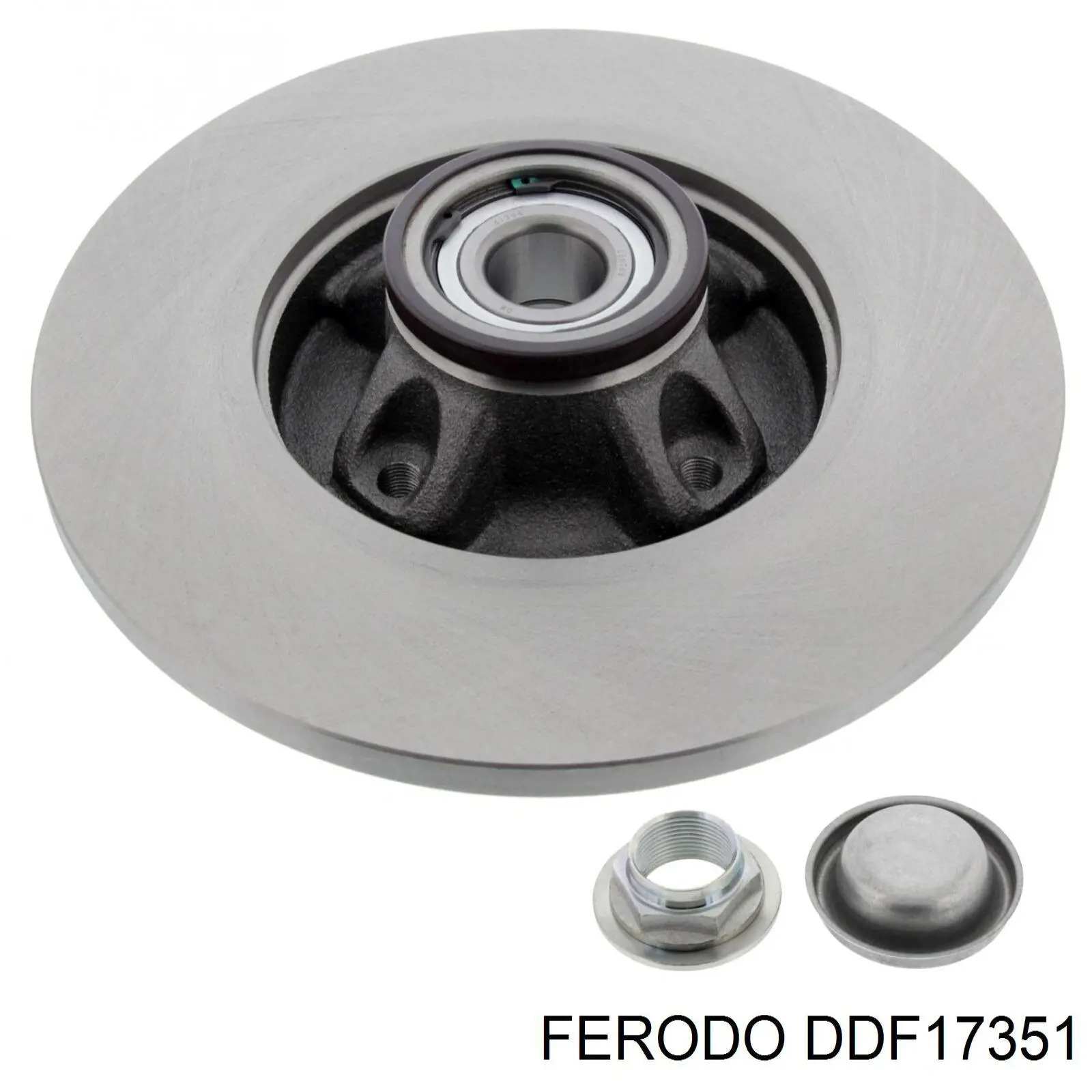 Диск гальмівний задній Ferodo DDF17351