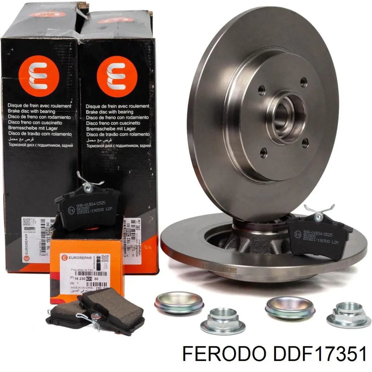 DDF17351 Ferodo Дискові гальма