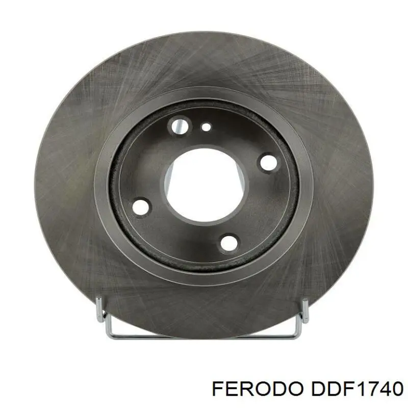 DDF1740 Ferodo диск гальмівний передній