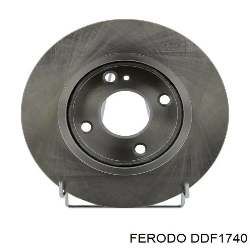 Диск гальмівний передній DDF1740 Ferodo