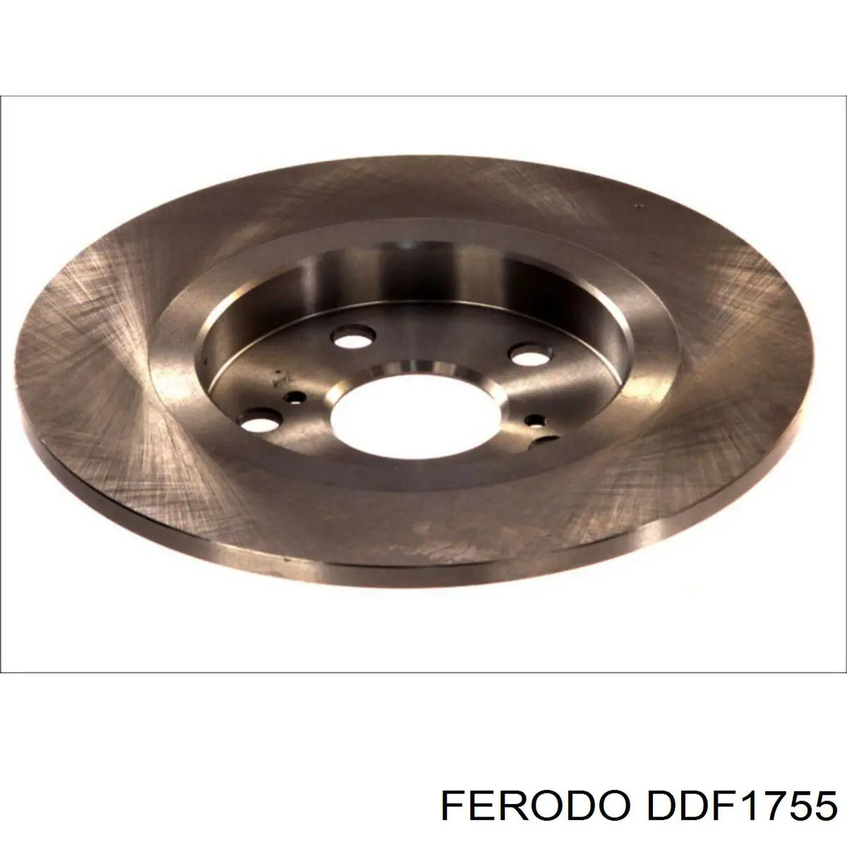 DDF1755 Ferodo диск гальмівний задній