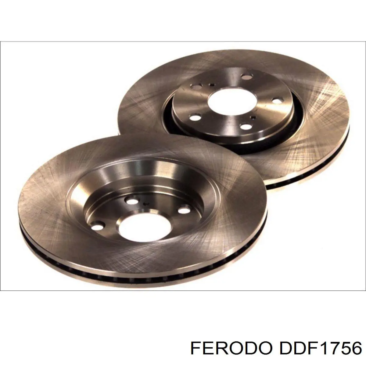 DDF1756 Ferodo диск гальмівний передній