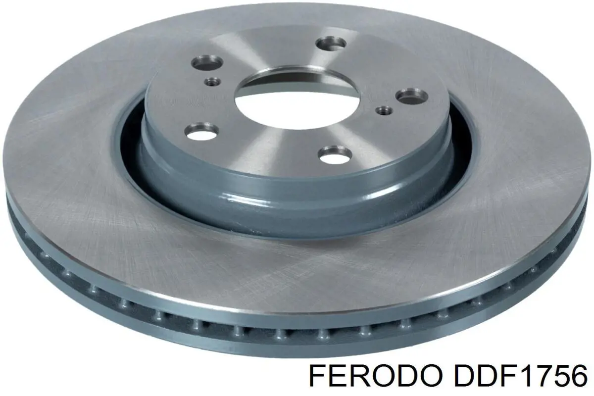 Гальмівні диски передні DDF1756 Ferodo