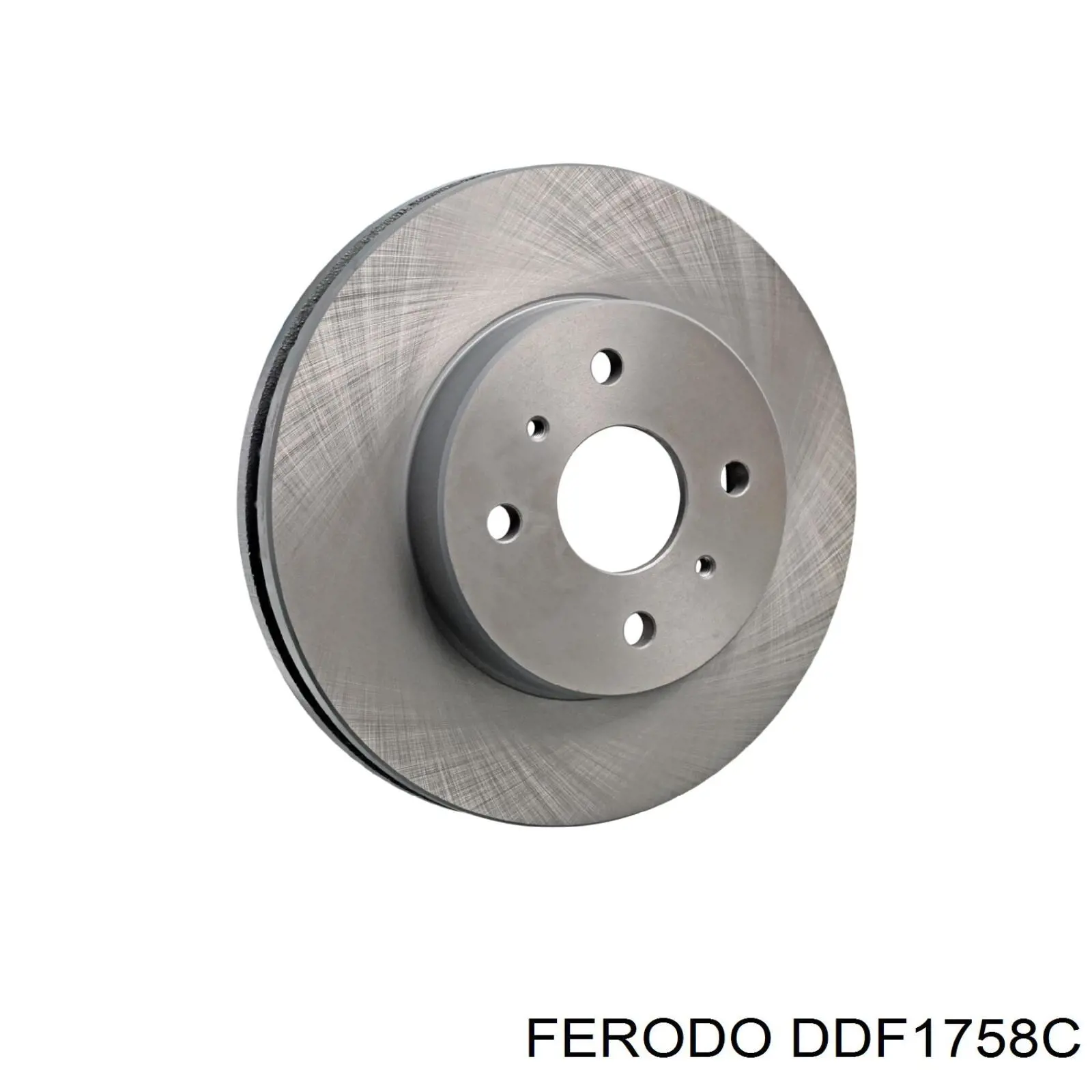 Гальмівні диски передні DDF1758C Ferodo