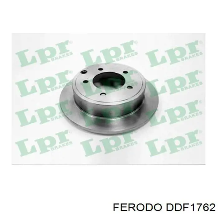 Купити DDF1762 Ferodo Диск заднього гальма