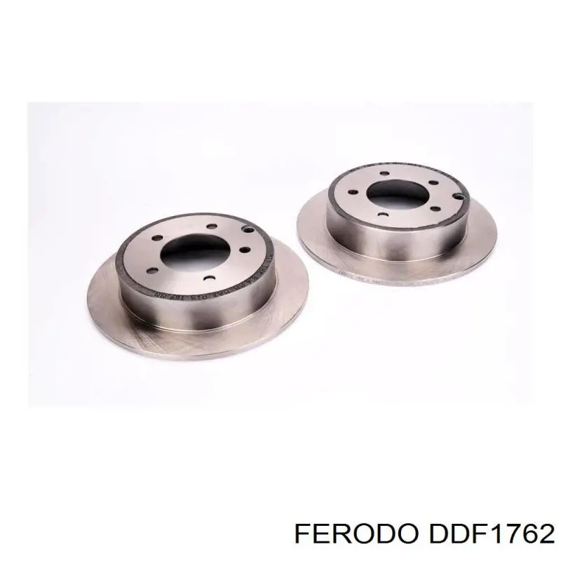 DDF1762 Ferodo диск гальмівний задній