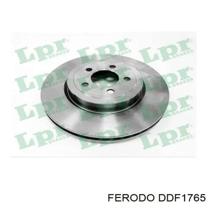 DDF1765 Ferodo Гальмо дискове переднє