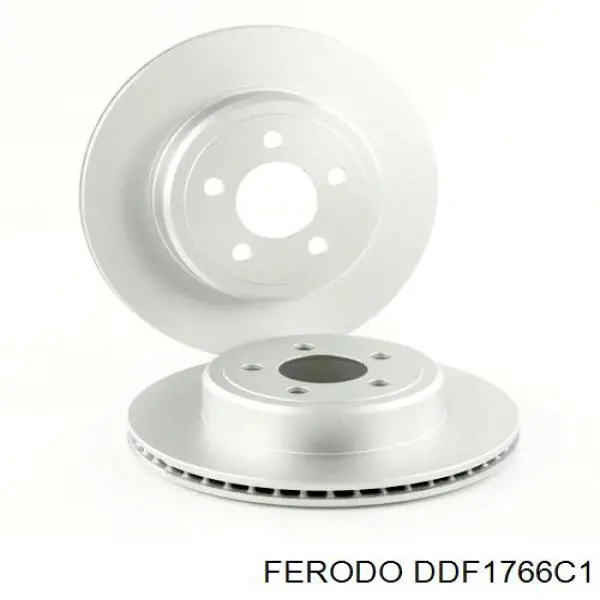 Гальмівні диски DDF1766C1 Ferodo
