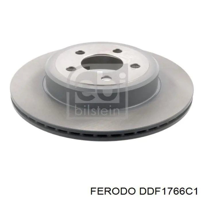 Гальмівні диски DDF1766C1 Ferodo