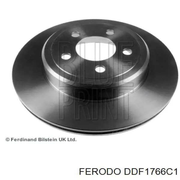 Диск гальмівний задній Ferodo DDF1766C1
