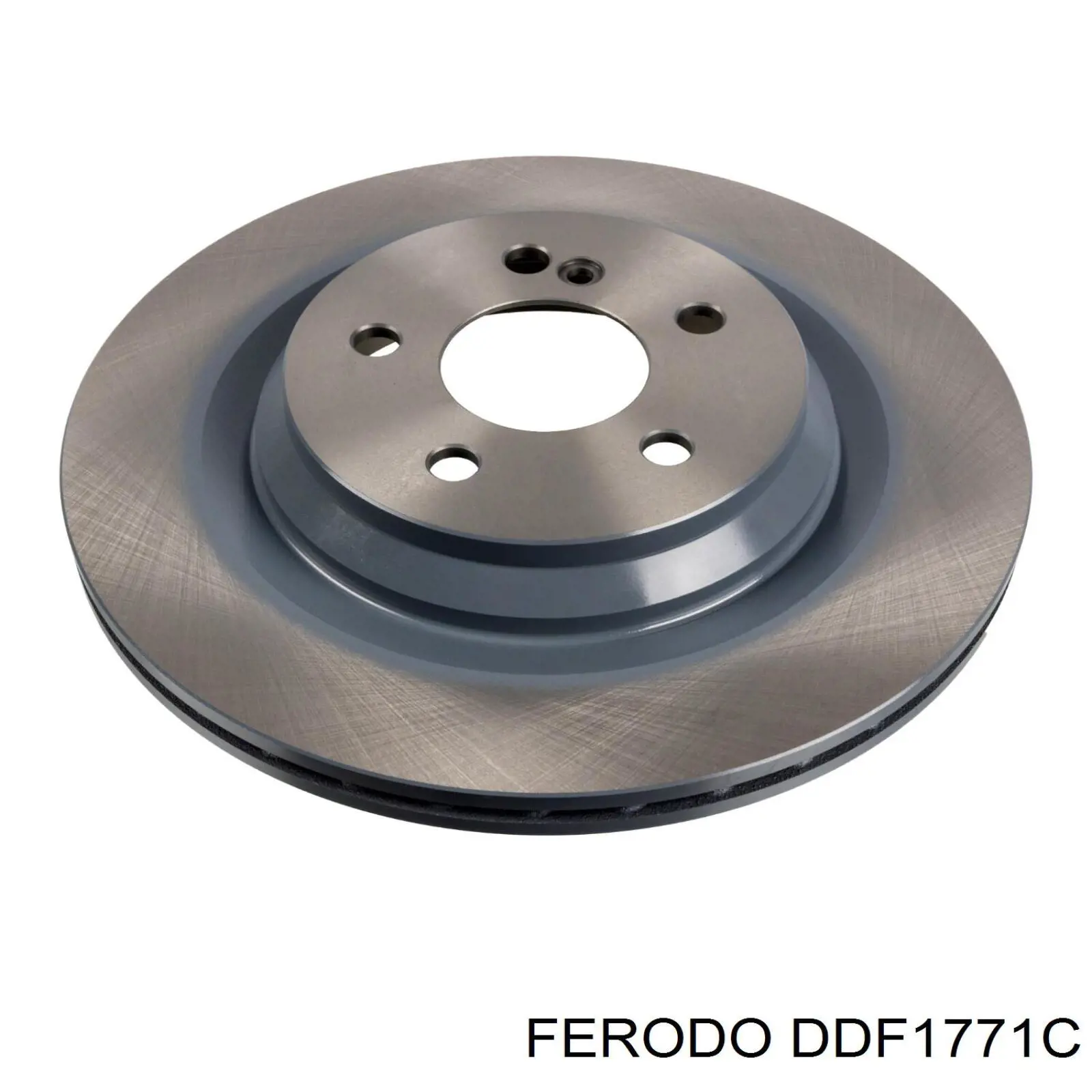 DDF1771C Ferodo диск гальмівний задній