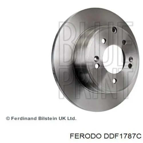 Купити DDF1787C Ferodo Диск заднього гальма