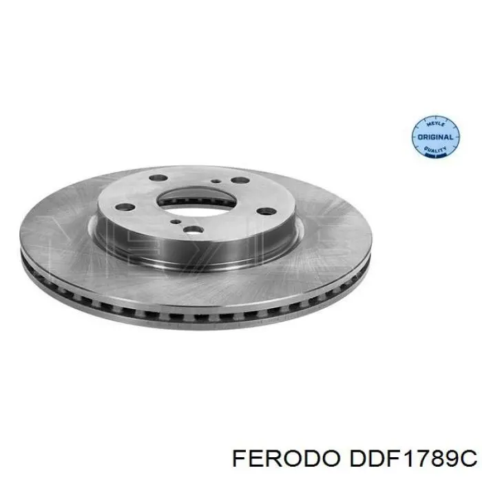 Диск гальмівний передній DDF1789C Ferodo