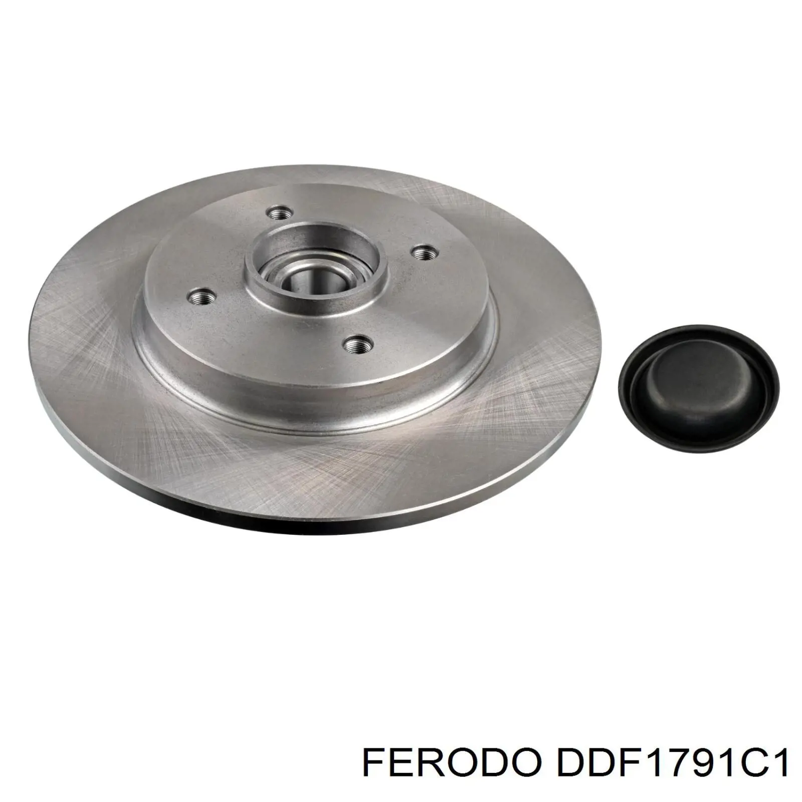 DDF1791C1 Ferodo диск гальмівний задній