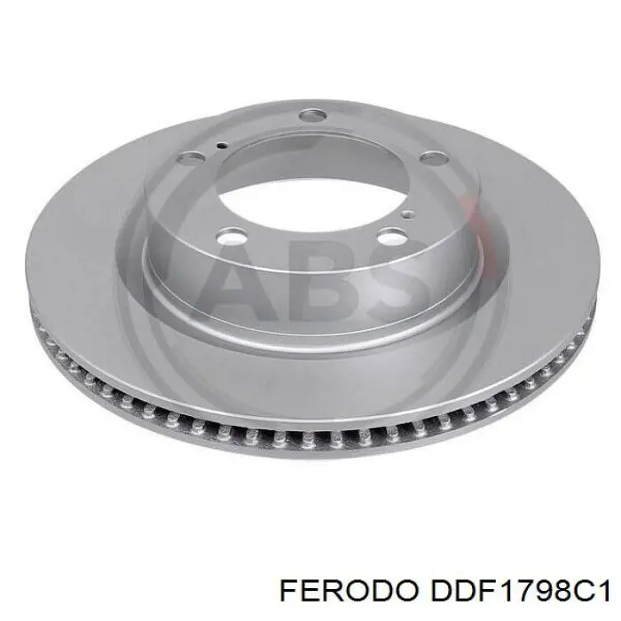 DDF1798C1 Ferodo Гальмо дискове переднє