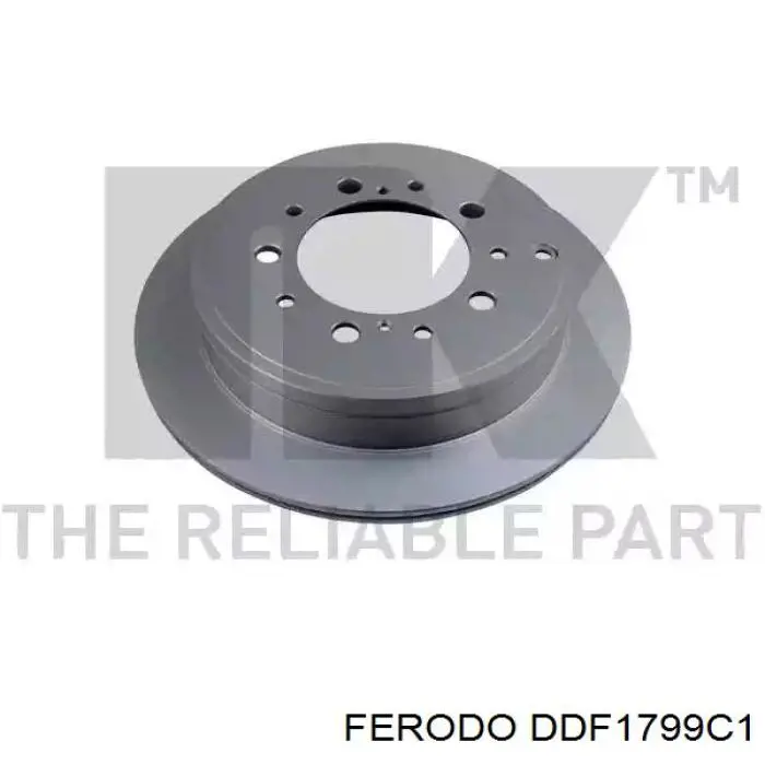Задні дискові гальма Ferodo DDF1799C1 ціна, від 60.77 USD
