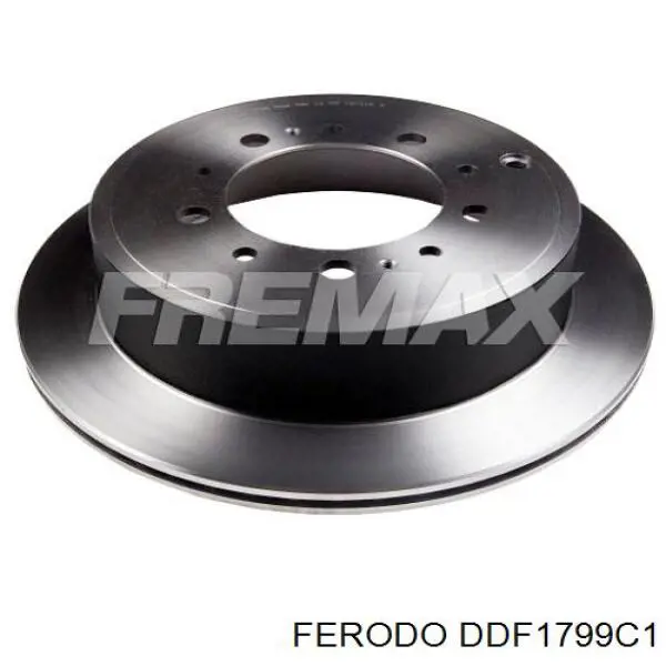 Диск гальмівний задній Ferodo DDF1799C1