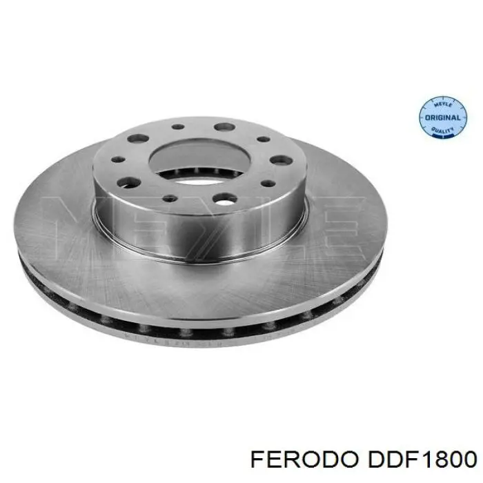 DDF1800 Ferodo диск гальмівний передній