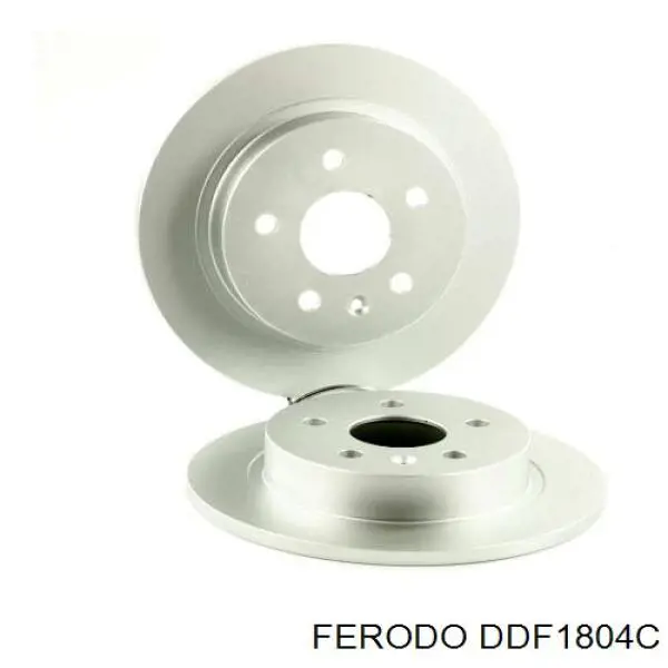 Диск гальмівний задній DDF1804C Ferodo