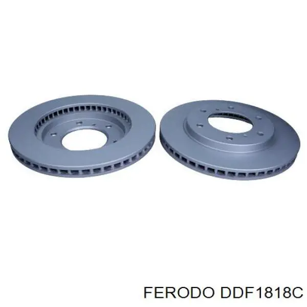 Гальмівні диски передні DDF1818C Ferodo