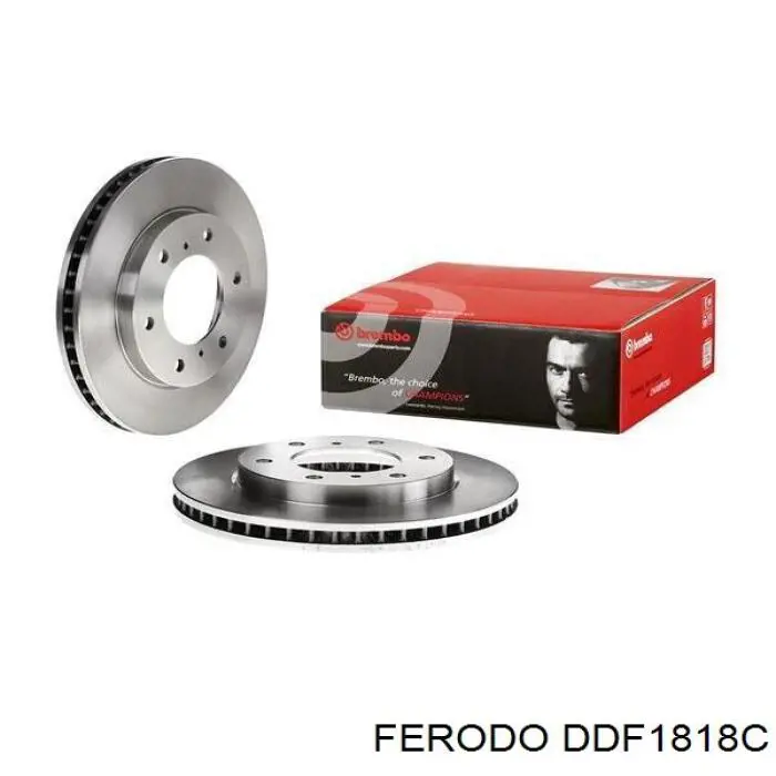 Купити DDF1818C Ferodo Ротор гальмівний