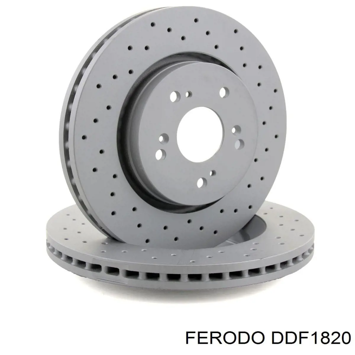 DDF1820 Ferodo Гальмо дискове переднє