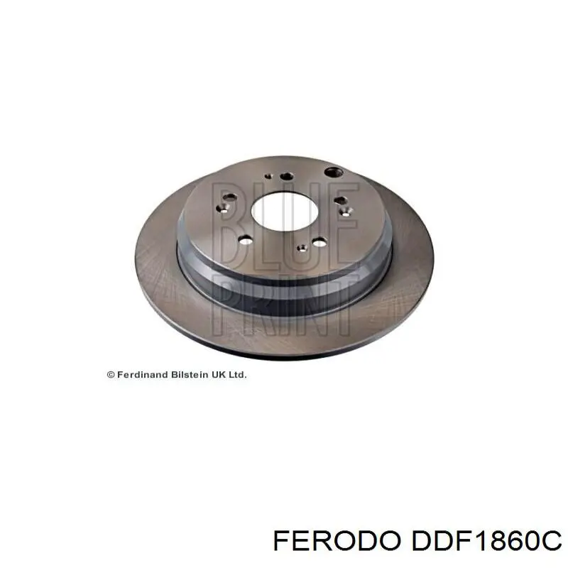Купити DDF1860C Ferodo Диск заднього гальма