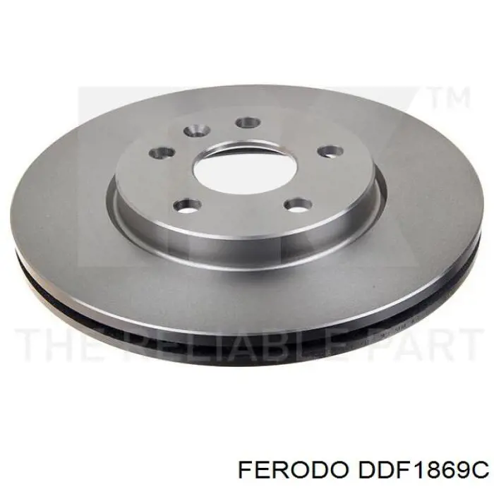 Купити DDF1869C Ferodo Ротор гальмівний