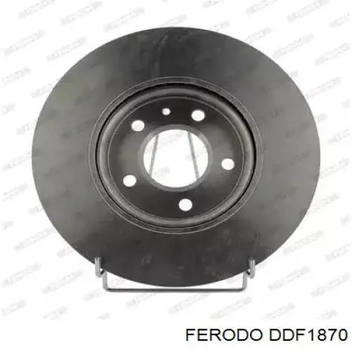 DDF1870 Ferodo диск гальмівний передній