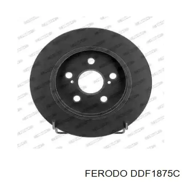 DDF1875C Ferodo диск гальмівний задній