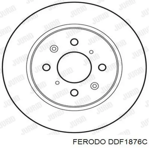 Задні дискові гальма Ferodo DDF1876C ціна, від 31.06 USD